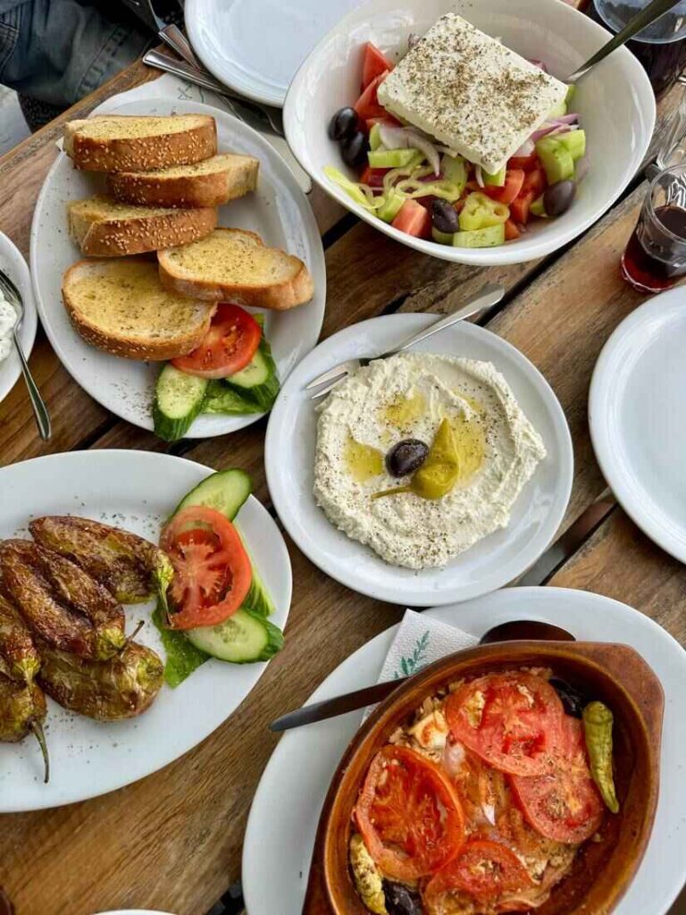 greek mezes cheap traditional Greek restaurants Thassos