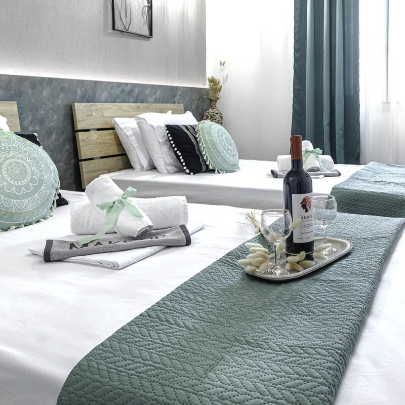 Serenity Bedroom large apartment thassos holiday